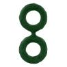 SHAFT DOUBLE C-RING MEDIUM GREEN