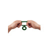 SHAFT DOUBLE C-RING LARGE GREEN