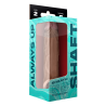 SHAFT SHEATH MODEL F 6.9 INCH LIQUID SILICONE SLEEVE OAK