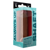 SHAFT SHEATH MODEL F SIZE 1 7.8 INCH LIQUID SILICONE SLEEVE OAK