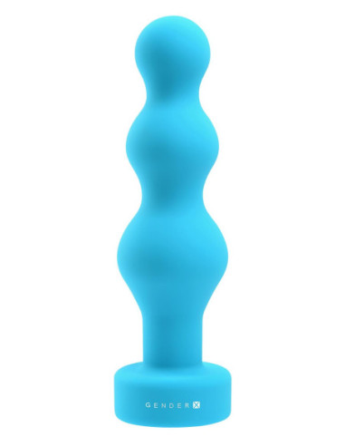 Elastyczny wibrator koralikowy Gender X Plugged Up