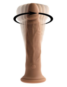 EVOLVED TWIRL JAM 9.25 INCH DARK FLESH 2