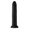 SHAFT MODEL J 9.5  INCH LIQUID SILICONE DONG BLACK