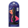 FORTO F-42R RATTLER SPIRAL BEADS BLACK