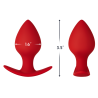FORTO F-63 RATTLER SPADE SMALL RED