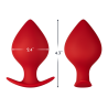 FORTO F-63 RATTLER SPADE LARGE RED
