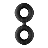FORTO F-81 DOUBLE RING 47MM BLACK - Sklep erotyczny Intymnosc24.pl