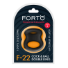 FORTO F-22 D RING SMALL BLACK