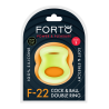 FORTO F-22 D RING SMALL GLOW - Sklep erotyczny Intymnosc24.pl