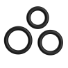 FORTO F-39 TRIO COCKRING SET BLACK