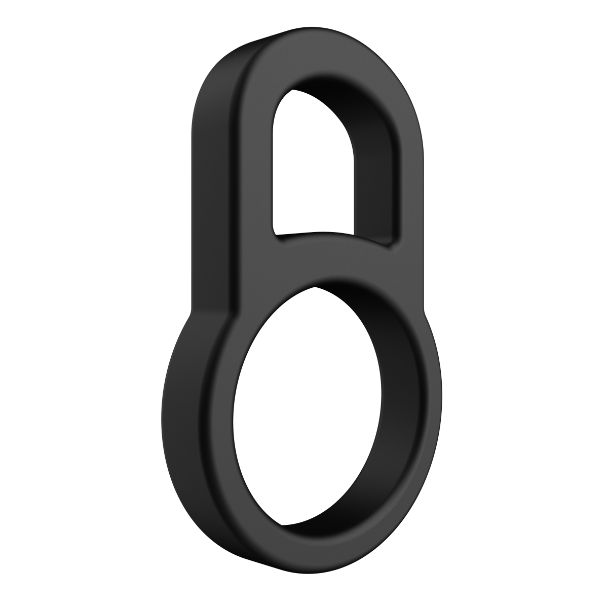 FORTO F-41 LOCK COCK AND BALL RING BLACK - Sklep erotyczny Intymnosc24.pl