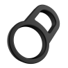FORTO F-41 LOCK COCK AND BALL RING BLACK - Sklep erotyczny Intymnosc24.pl