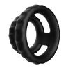 FORTO F-43 TIERED COCK AND BALL RING BLACK - Sklep erotyczny Intymnosc24.pl