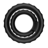 FORTO F-43 TIERED COCK AND BALL RING BLACK - Sklep erotyczny Intymnosc24.pl