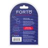 FORTO F-43 TIERED COCK AND BALL RING BLACK - Sklep erotyczny Intymnosc24.pl