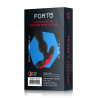 FORTO VIBRATING ANAL PLUG BLACK