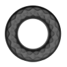 FORTO F-15 VIBRATING COCKRING BLACK