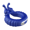 FORTO F-24 TEXTURED VIBRATING COCKRING BLUE