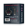 FORTO F-24 TEXTURED VIBRATING COCKRING BLACK