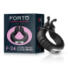 FORTO F-24 TEXTURED VIBRATING COCKRING BLACK