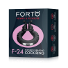 FORTO F-24 TEXTURED VIBRATING COCKRING BLACK