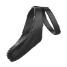 FORTO F-48 VIBRATING PERINEUM DOUBLE C-RING BLACK - Sklep erotyczny Intymnosc24.pl
