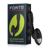 FORTO STUDDED PRO VIBRATING MASSAGER BLACK - Sklep erotyczny Intymnosc24.pl