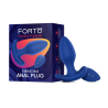 FORTO VIBRATING ANAL PLUG BLUE