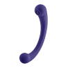 ssasaFEMMEFUNN ALUNA DUAL STIMULATING VIBRATOR PURPLE