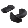 VIRGITE  PROSTATIC VIBRATOR WITH REMOTE CONTROL BLACK