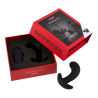 VIRGITE  PROSTATIC VIBRATOR WITH REMOTE CONTROL BLACK