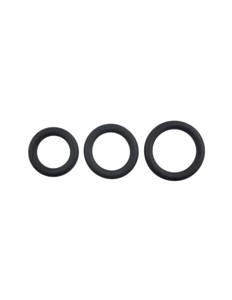 Czarne pierścienie na penisa Selopa Circus