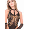 KINKY DIVA BUCKLED CHAIN TOP BUCKLED CHAIN TOP