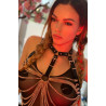 KINKY DIVA BUCKLED CHAIN TOP BUCKLED CHAIN TOP