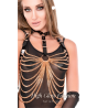 KINKY DIVA BUCKLED CHAIN TOP BUCKLED CHAIN TOP