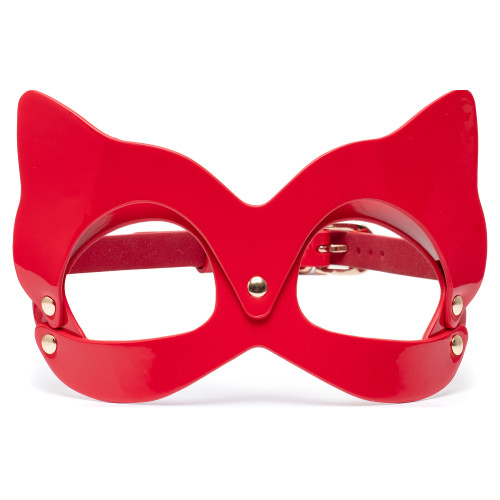 KINKY DIVA CAT MASK RED