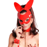 KINKY DIVA BUNNY MASK RED