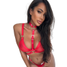 KINKY DIVA BODY HARNESS RED