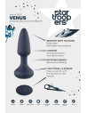 STARTROOPERS VENUS ROTATING ANAL PLUG WITH REMOTE