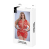 BACI CORSET FRONT LACE MINI DRESS RED, QS