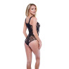 BACI JACQUARD BODYSUIT BLACK, OS