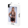 BACI HALTER MINI DRESS BLACK, OS