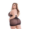 BACI HALTER MINI DRESS BLACK, QS
