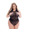 BACI JACQUARD BODYSUIT BLACK, QS