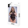BACI JACQUARD BODYSUIT BLACK, QS