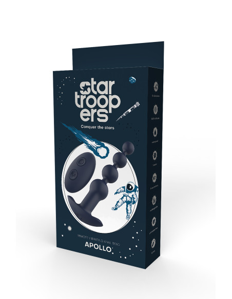 STARTROOPERS APOLLO REMOTE VIBRATING ANAL BEAD