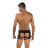 ENVY MIDNIGHT STRIDE GARTERS BLACK, OS