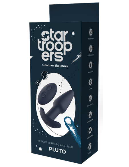 STARTROOPERS PLUTO REMOTE VIBRATING ANAL PLUG