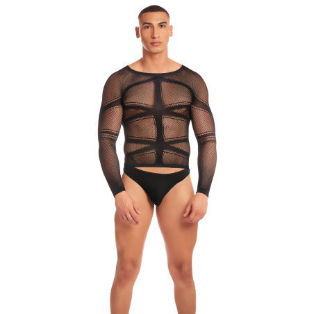 RAINBOW PARTY CAM BOY 2 PCS SET BLACK, L/XL