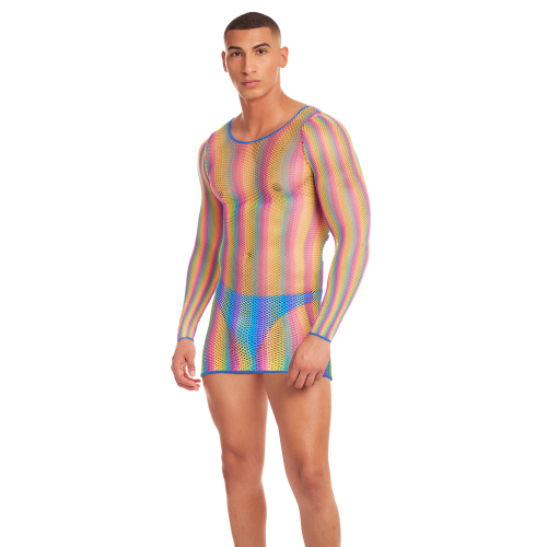 RAINBOW PARTY PRIDE DRIP 2 PCS SET RAINBOW, L/XL